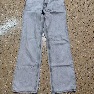 Zara Light Gray Women Jeans